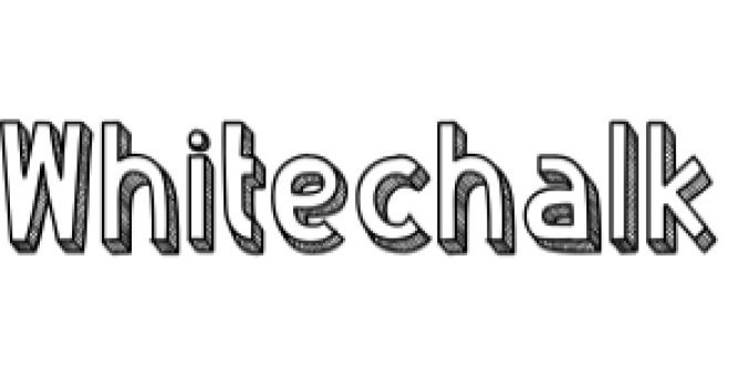 Whitechalk Font Preview