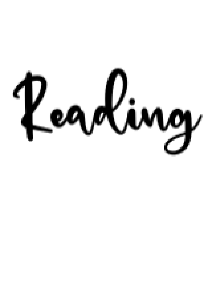 Reading Font Preview