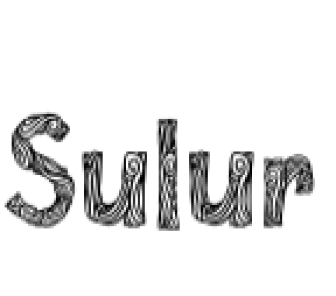 Sulur Font Preview