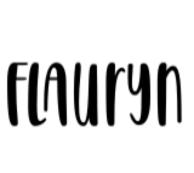 Flauryn Font Preview