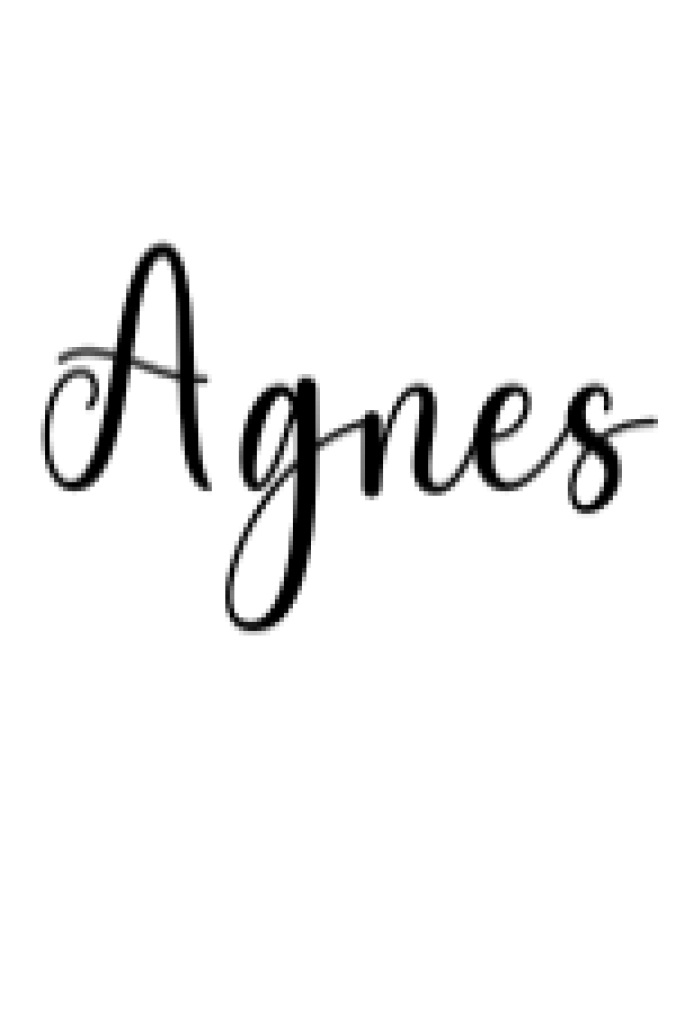 Agnes Font Preview