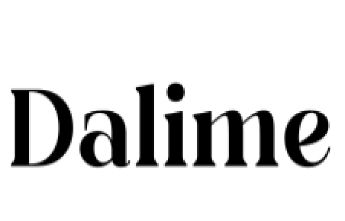 Dalime Font Preview