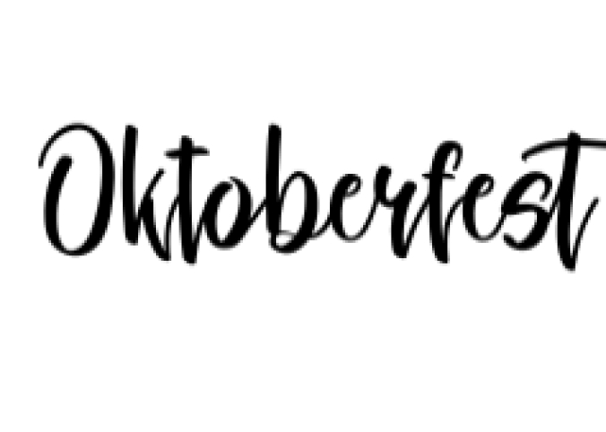 Oktoberfest Font Preview