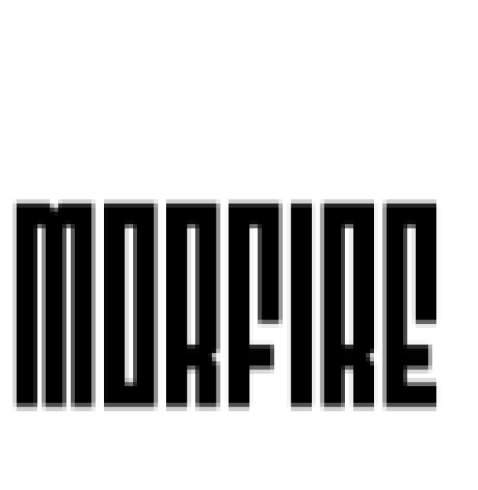 Morfire Font Preview