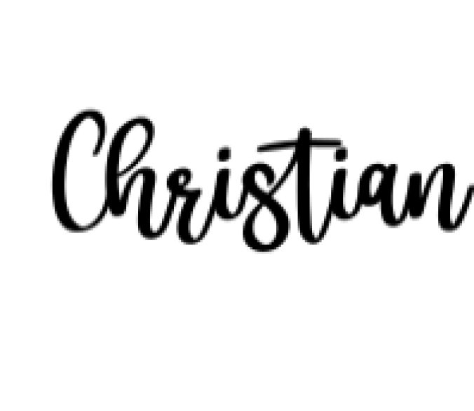 Christian Font Preview