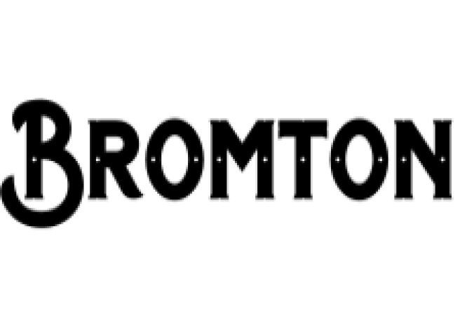 The Bromton Font Font Preview