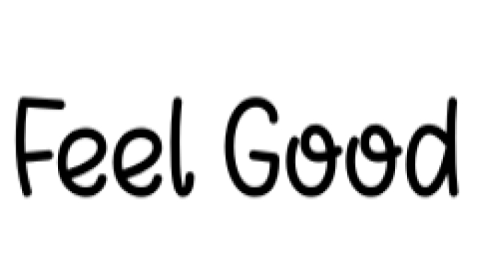 Feel Good Font Preview