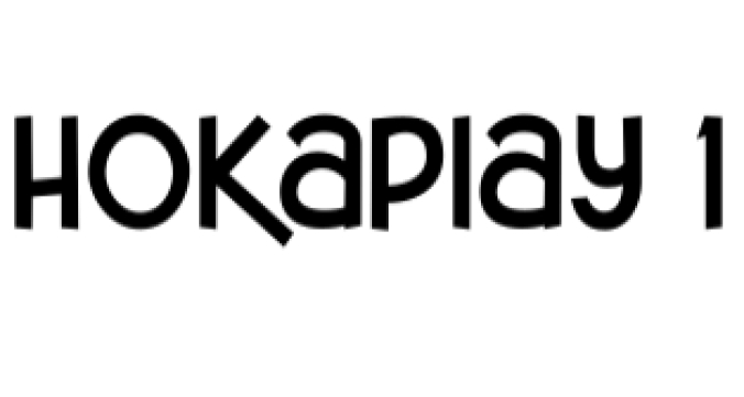 Hokaplay Font Preview