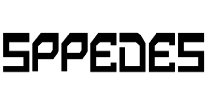 Sppedes Font Preview