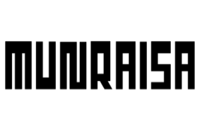 Munraisa Font Preview