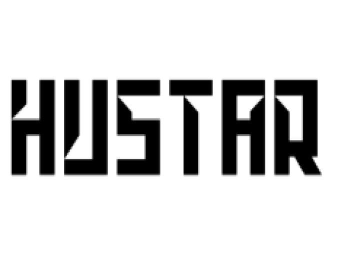 Hustar Font Preview