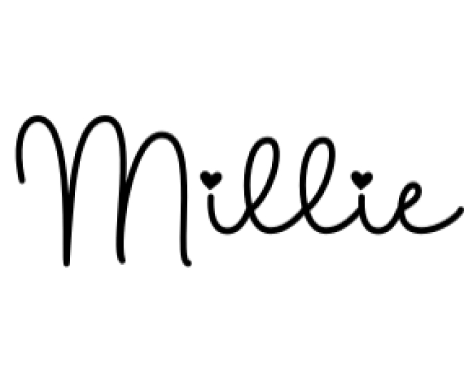 Millie Font Preview