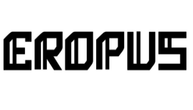 Eropus Font Preview
