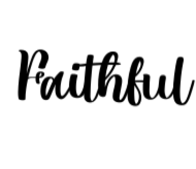 Faithful Font Preview