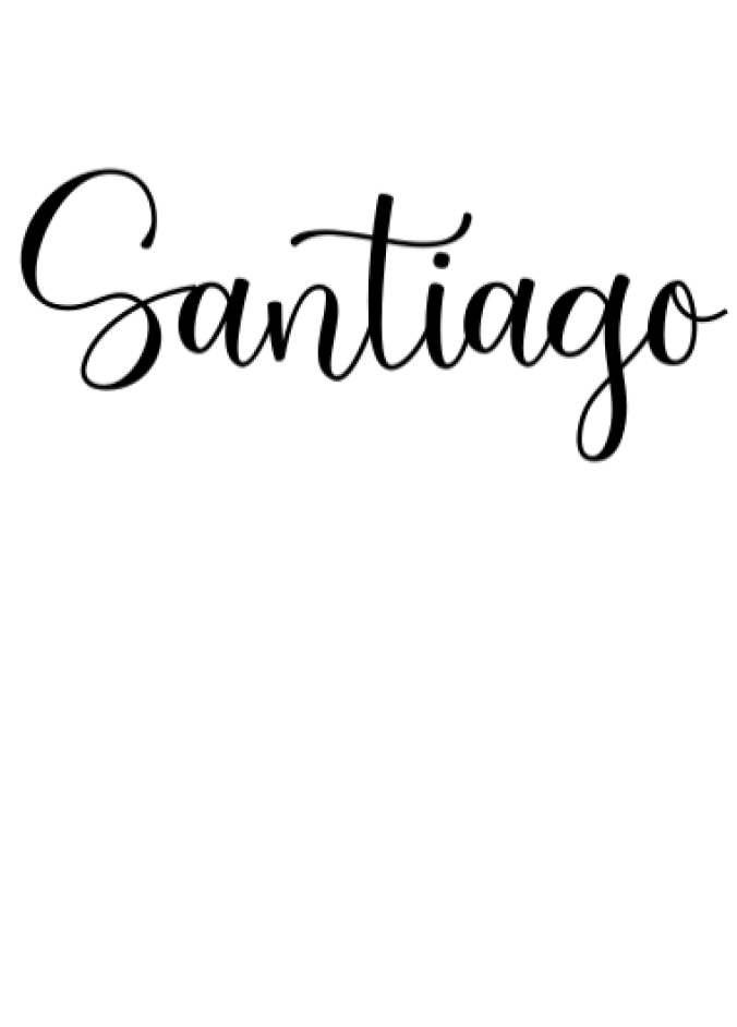 Santiago Font Preview