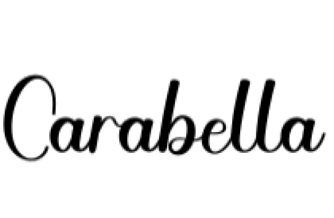 Carabella Font Preview