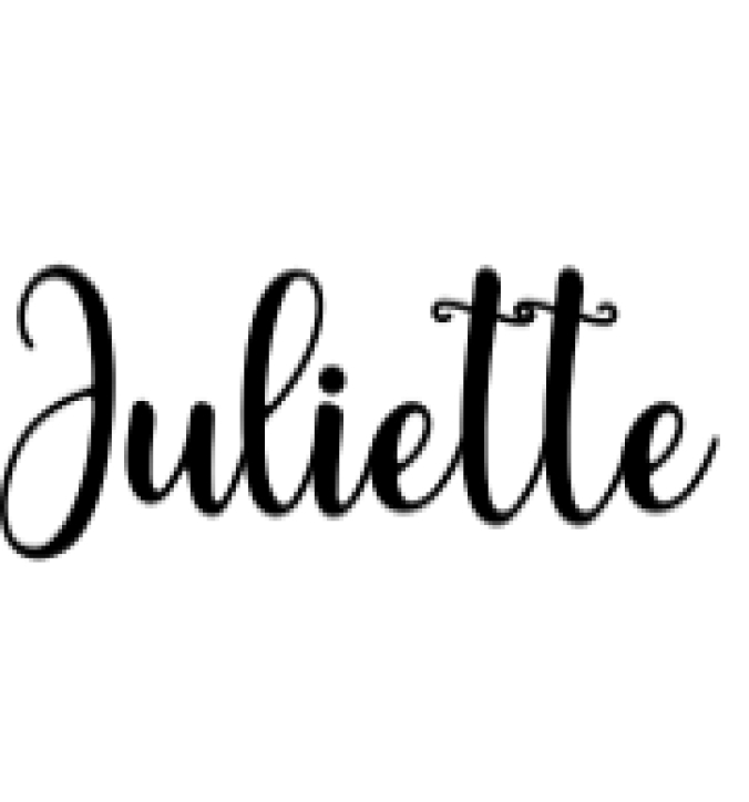 Juliette Font Preview