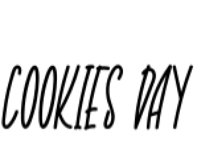Cookies Day Font Preview