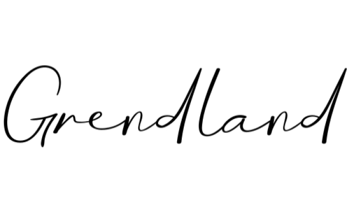 Grendland Font Preview