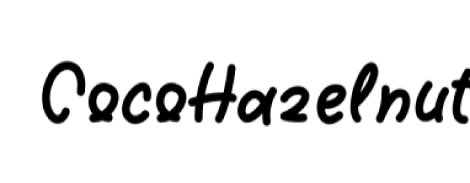 Coco Hazelnut Font Preview