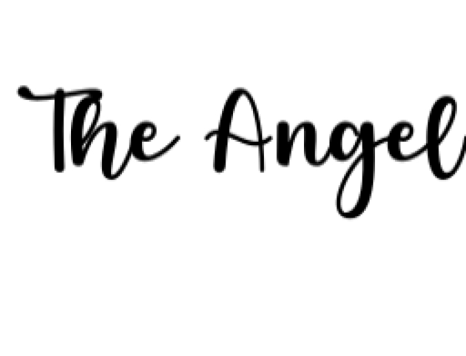 The Angel Font Preview