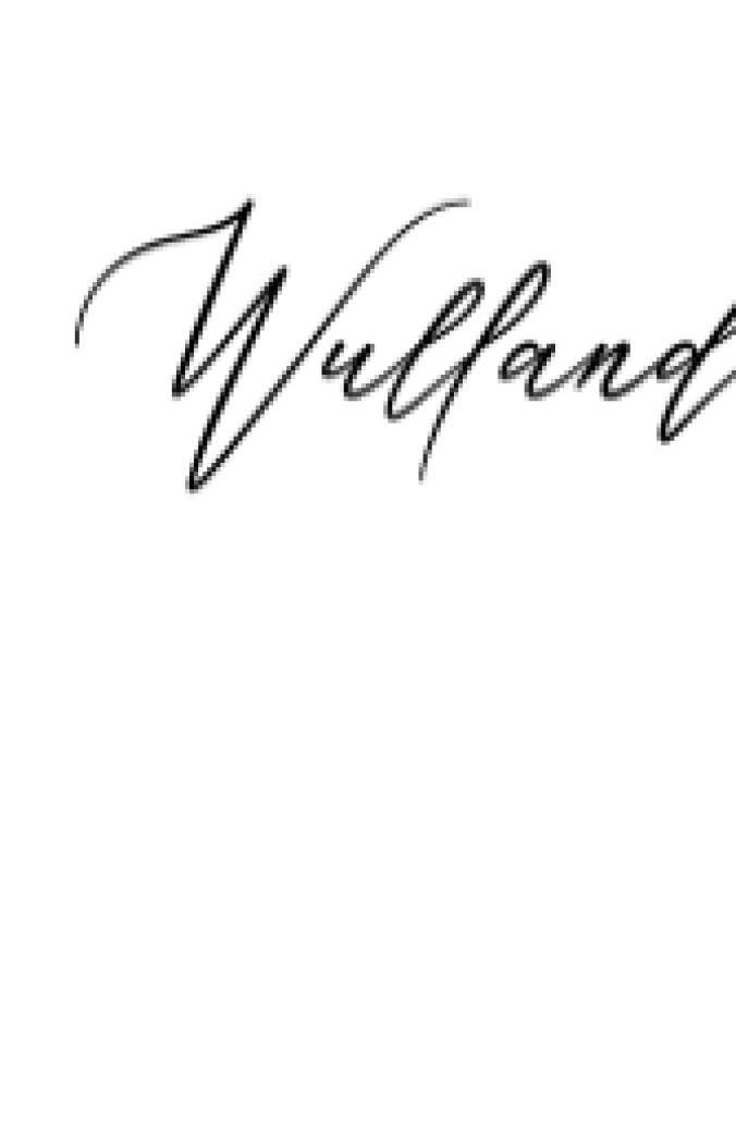Wulland Font Preview