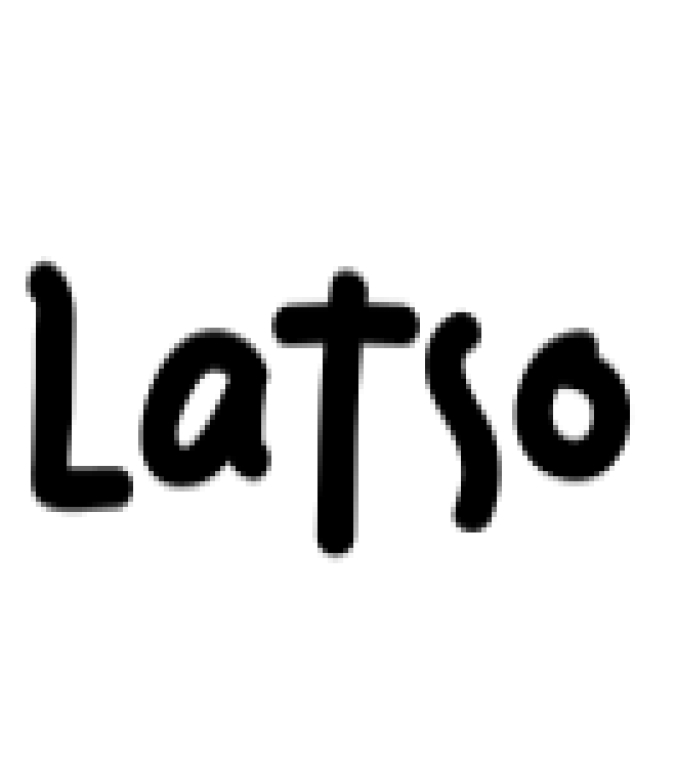 Latso Font Preview