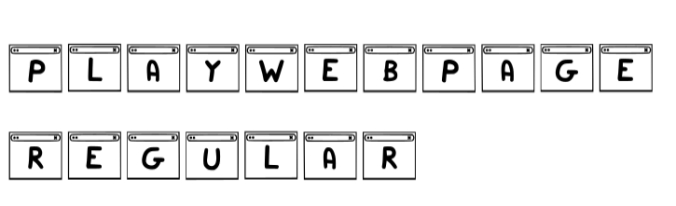 Play Web Page Font Preview