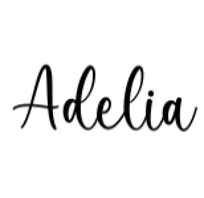 Adelia Font Preview