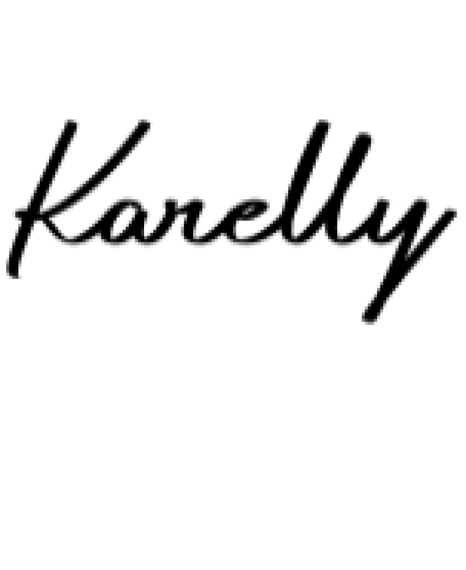 Karelly Font Preview