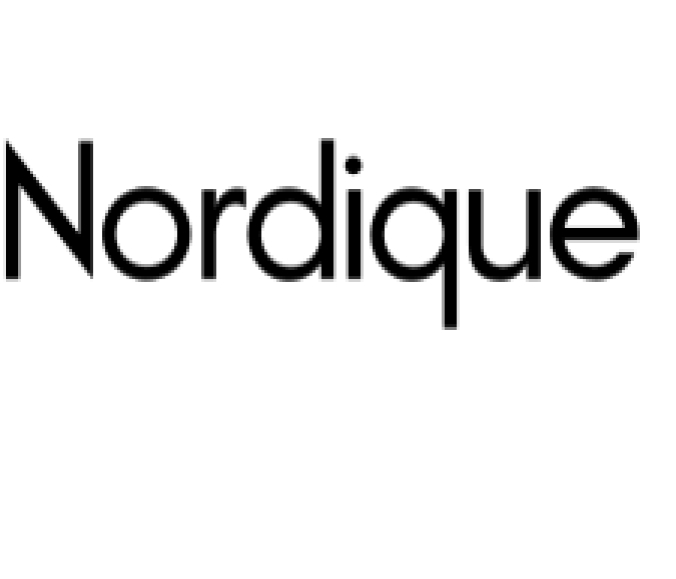 Nordique Font Preview