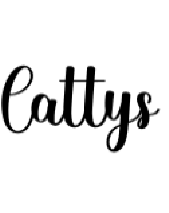 Cattys Font Preview