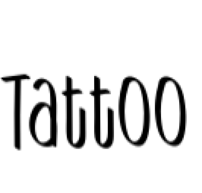 Tattoo Font Preview