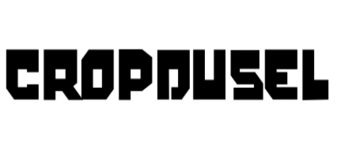 Cropdusel Font Preview
