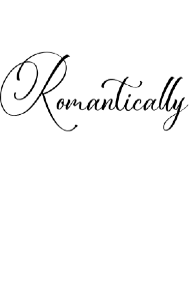 Romantically Font Preview