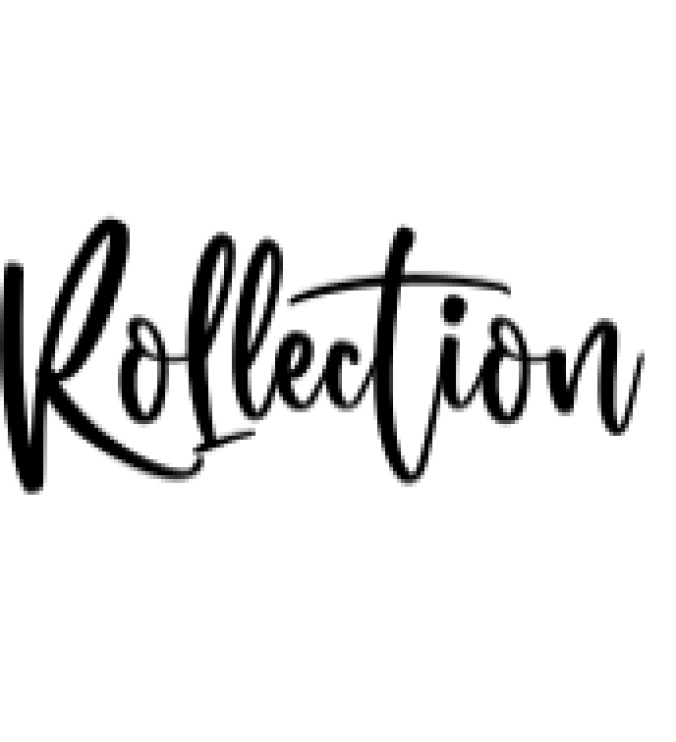 Rollection Font Preview