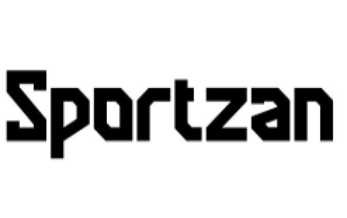 Sportzan Font Preview