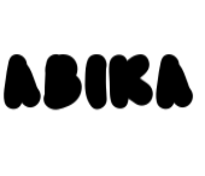 Abika Font Preview