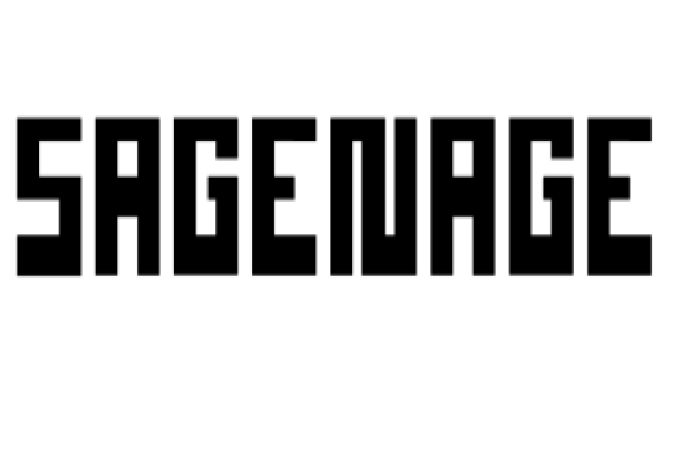 Sagenage Font Preview