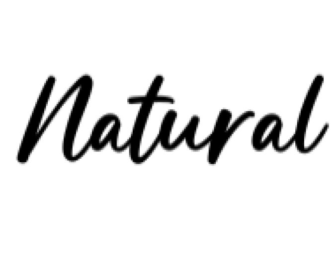 Natural Font Preview