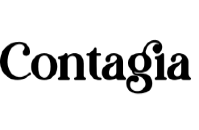 Contagia Font Preview