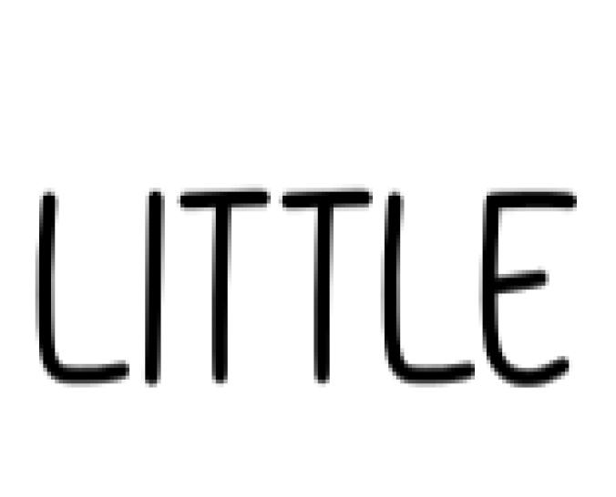 Little Farmhouse Font Preview