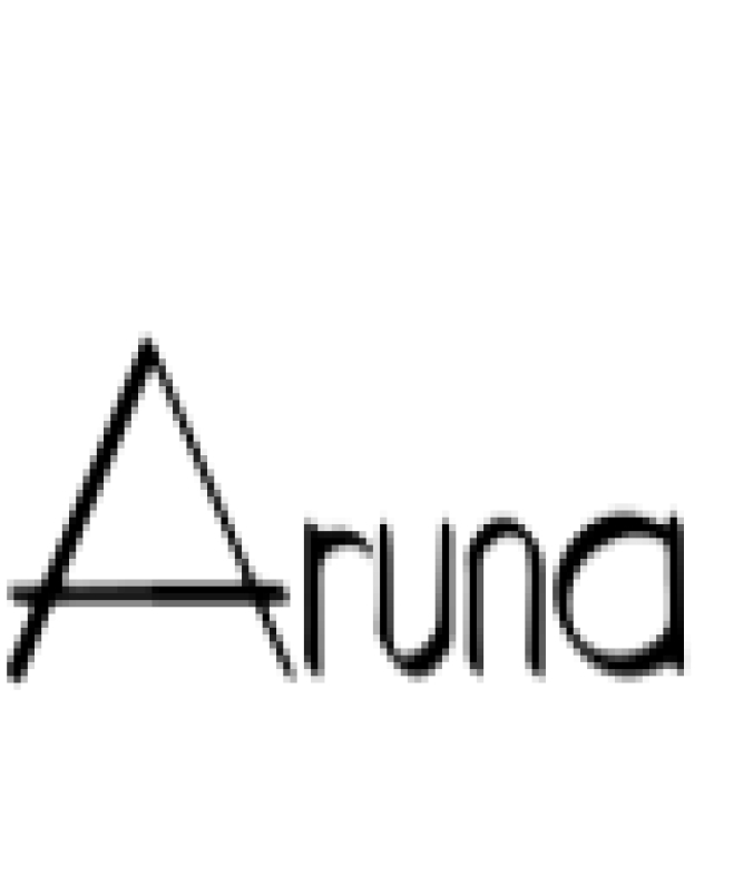 Aruna Font Preview