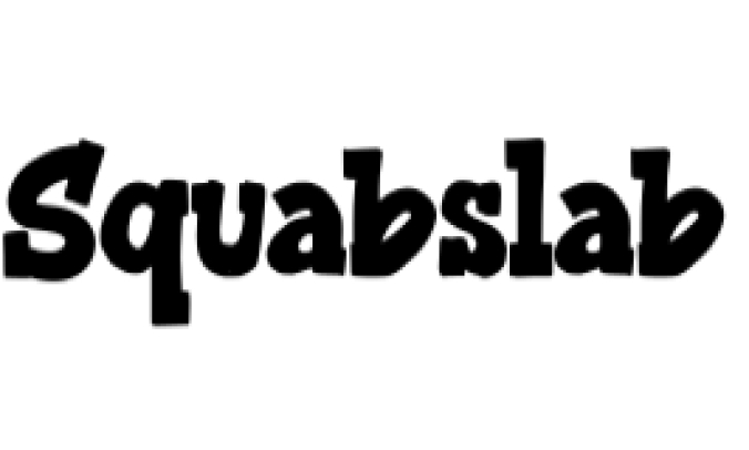 Squabslab Font Preview