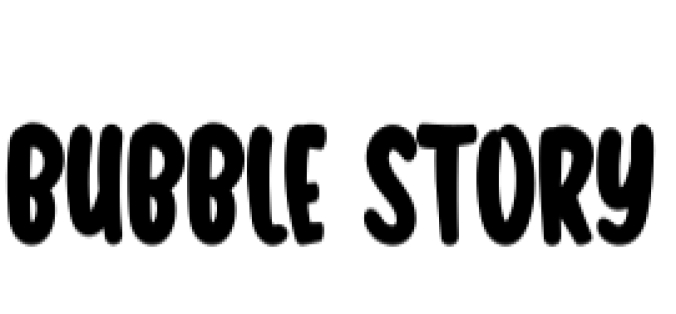 Bubble Story Font Preview