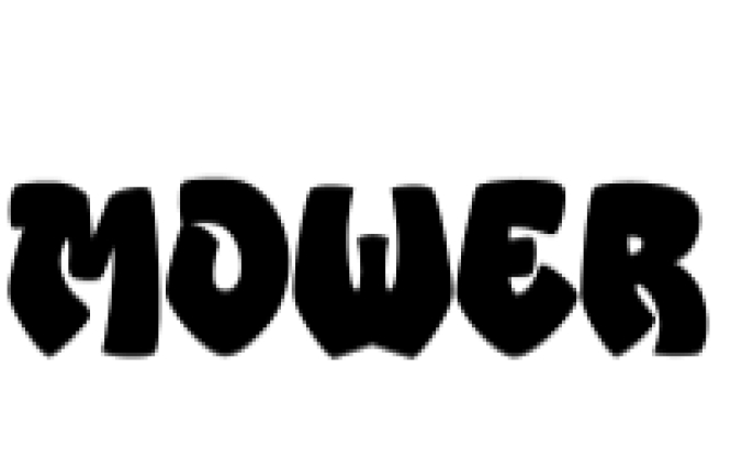 Mower Font Preview