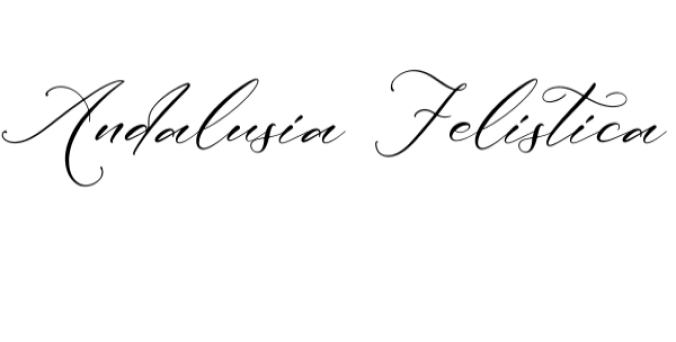 Andalusia Felistica Font Preview