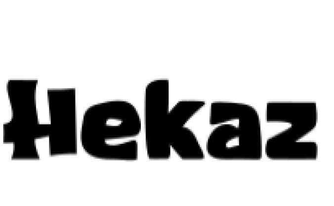 Hekaz Font Preview