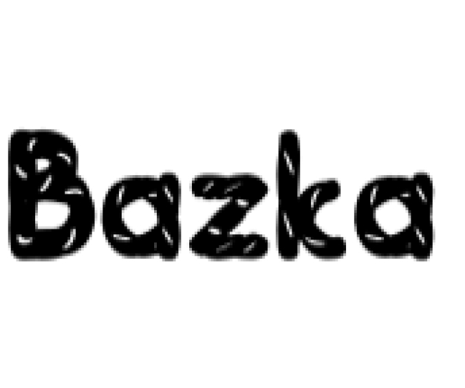 Bazka Font Preview
