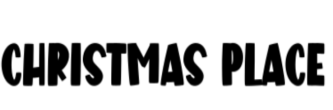 Christmas Place Font Preview